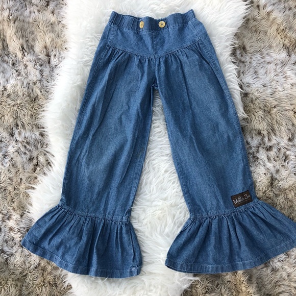 matilda jane denim ruffles
